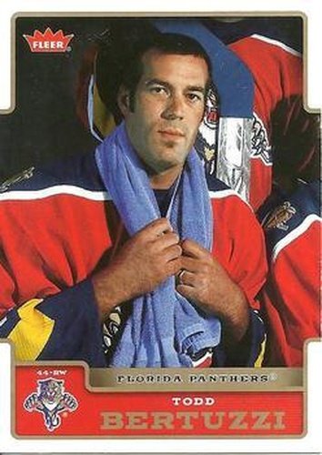 #83 Todd Bertuzzi - Florida Panthers - 2006-07 Fleer Hockey