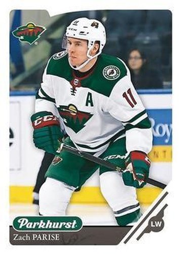 #83 Zach Parise - Minnesota Wild - 2018-19 Parkhurst Hockey