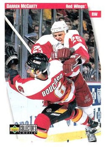 #83 Darren McCarty - Detroit Red Wings - 1997-98 Collector's Choice Hockey