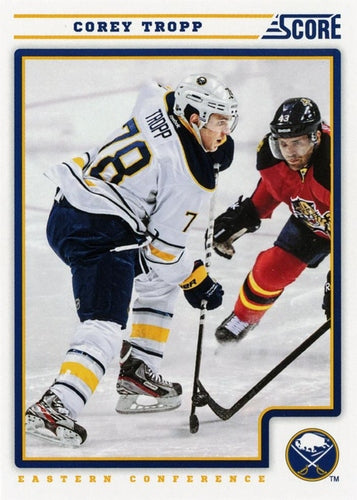#83 Corey Tropp - Buffalo Sabres - 2012-13 Score Hockey