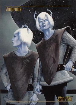 #83 Andorians - 1993 SkyBox Star Trek Master Series