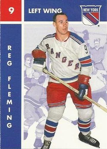 #83 Reg Fleming - New York Rangers - 1995-96 Parkhurst 1966-67 Hockey