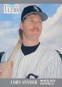 #83 Cory Snyder - Chicago White Sox - 1991 Ultra Baseball