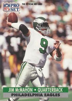 #842 Jim McMahon - Philadelphia Eagles - 1991 Pro Set Football