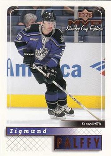 #84 Zigmund Palffy - Los Angeles Kings - 1999-00 Upper Deck MVP Stanley Cup Edition Hockey