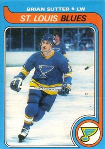 #84 Brian Sutter - St. Louis Blues - 1979-80 O-Pee-Chee Hockey