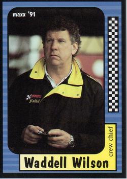 #84 Waddell Wilson - Hendrick Motorsports - 1991 Maxx Racing