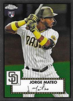 #84 Jorge Mateo - San Diego Padres - 2021 Topps Chrome Platinum Anniversary Baseball