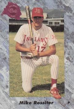 #84 Mike Rossiter - Oakland Athletics - 1991 Classic Four Sport