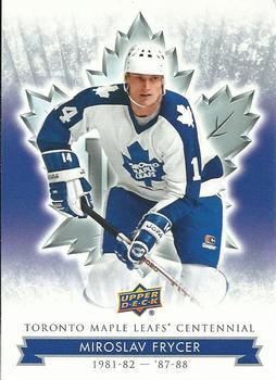#84 Miroslav Frycer - Toronto Maple Leafs - 2017 Upper Deck Toronto Maple Leafs Centennial Hockey