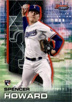 #84 Spencer Howard - Texas Rangers - 2021 Bowman's Best Baseball