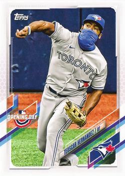 #84 Teoscar Hernandez - Toronto Blue Jays - 2021 Topps Opening Day Baseball