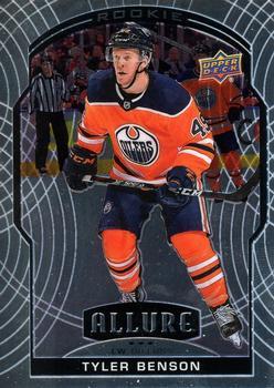 #84 Tyler Benson - Edmonton Oilers - 2020-21 Upper Deck Allure Hockey