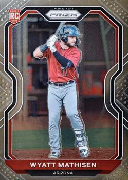 #84 Wyatt Mathisen - Arizona Diamondbacks - 2021 Panini Prizm Baseball