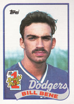 #84 Bill Bene - Los Angeles Dodgers - 1989 Topps Baseball