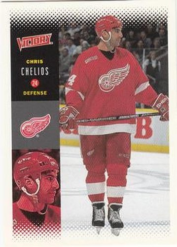 #84 Chris Chelios - Detroit Red Wings - 2000-01 Upper Deck Victory Hockey
