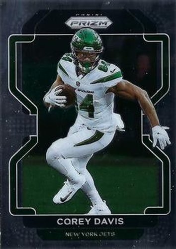 #84 Corey Davis - New York Jets - 2021 Panini Prizm Football