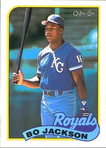 #84 Bo Jackson - Kansas City Royals - 1989 O-Pee-Chee Baseball