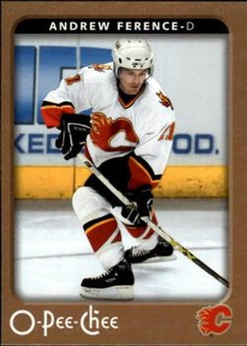 #84 Andrew Ference - Calgary Flames - 2006-07 O-Pee-Chee Hockey