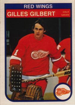 #84 Gilles Gilbert - Detroit Red Wings - 1982-83 O-Pee-Chee Hockey