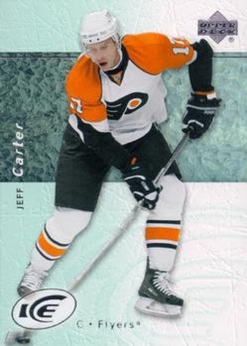 #13 Jeff Carter - Philadelphia Flyers - 2007-08 Upper Deck Ice Hockey