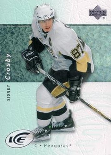 #14 Sidney Crosby - Pittsburgh Penguins - 2007-08 Upper Deck Ice Hockey