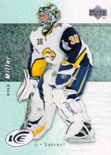 #22 Ryan Miller - Buffalo Sabres - 2007-08 Upper Deck Ice Hockey