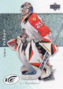#42 Tomas Vokoun - Florida Panthers - 2007-08 Upper Deck Ice Hockey