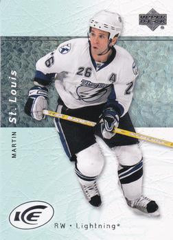 #46 Martin St. Louis - Tampa Bay Lightning - 2007-08 Upper Deck Ice Hockey