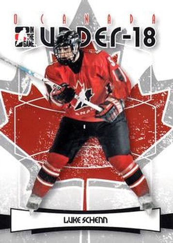 #13 Luke Schenn - Canada - 2007-08 In The Game O Canada Hockey