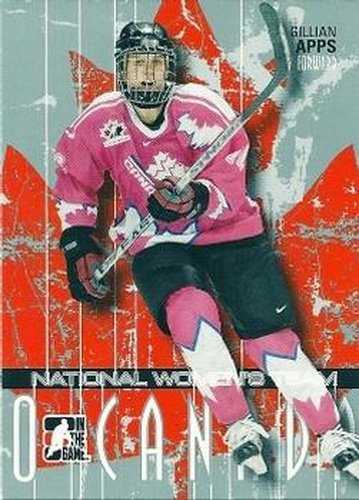 #29 Gillian Apps - Canada - 2007-08 In The Game O Canada Hockey