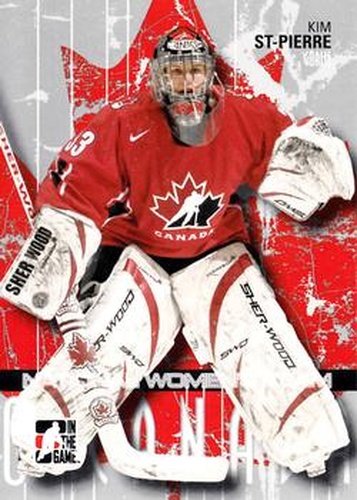 #37 Kim St-Pierre - Canada - 2007-08 In The Game O Canada Hockey