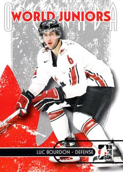 #44 Luc Bourdon - Canada - 2007-08 In The Game O Canada Hockey