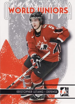 #52 Kristopher Letang - Canada - 2007-08 In The Game O Canada Hockey