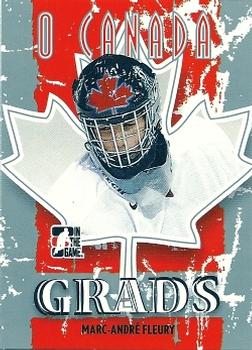 #65 Marc-Andre Fleury - Canada - 2007-08 In The Game O Canada Hockey