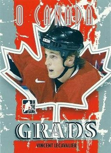 #66 Vincent Lecavalier - Canada - 2007-08 In The Game O Canada Hockey