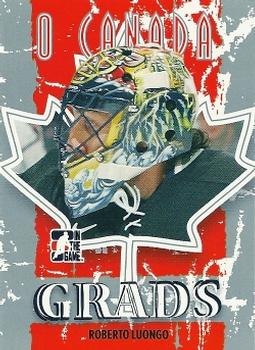 #69 Roberto Luongo - Canada - 2007-08 In The Game O Canada Hockey