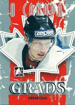#75 Jordan Staal - Canada - 2007-08 In The Game O Canada Hockey