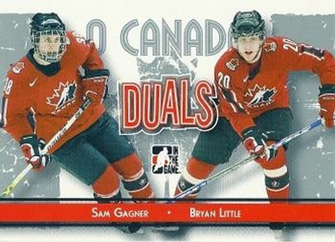 #88 Sam Gagner / Bryan Little - Canada - 2007-08 In The Game O Canada Hockey