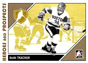 #10 Keith Tkachuk - Boston College Terriers - 2007-08 In The Game Heroes and Prospects Hockey