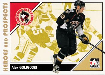 #143 Alex Goligoski - Wilkes-Barre/Scranton Penguins - 2007-08 In The Game Heroes and Prospects Hockey