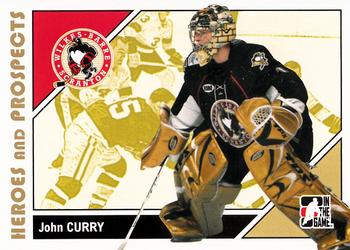 #149 John Curry - Wilkes-Barre/Scranton Penguins - 2007-08 In The Game Heroes and Prospects Hockey