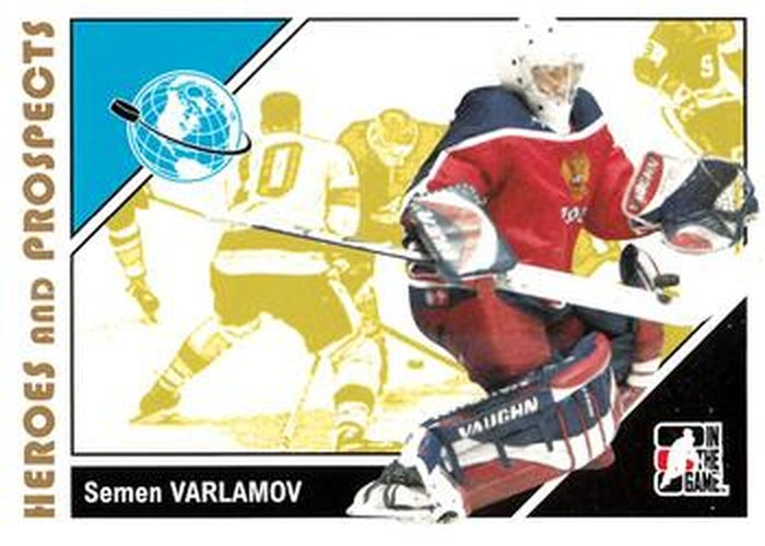 #15 Semen Varlamov - Russia - 2007-08 In The Game Heroes and Prospects Hockey