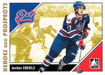 #169 Jordan Eberle - Regina Pats - 2007-08 In The Game Heroes and Prospects Hockey