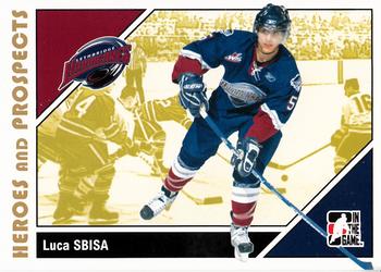 #179 Luca Sbisa - Lethbridge Hurricanes - 2007-08 In The Game Heroes and Prospects Hockey