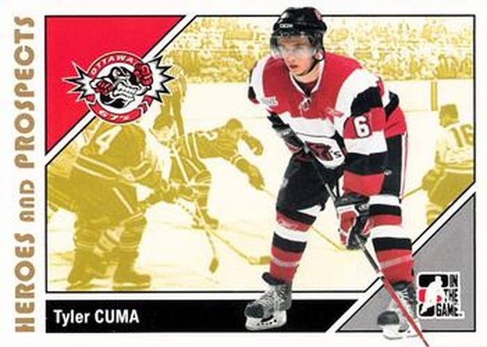 #189 Tyler Cuma - Ottawa 67's - 2007-08 In The Game Heroes and Prospects Hockey