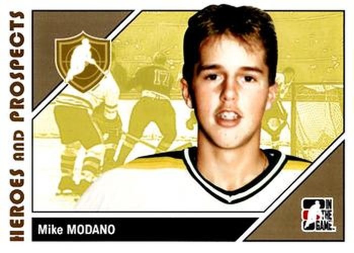 #3 Mike Modano - Prince Albert Raiders - 2007-08 In The Game Heroes and Prospects Hockey