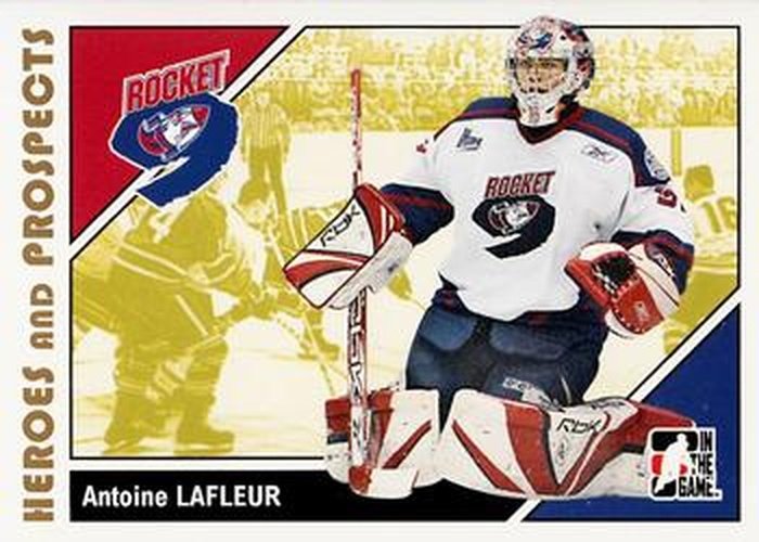 #49 Antoine Lafleur - Prince Edward Island Rocket - 2007-08 In The Game Heroes and Prospects Hockey