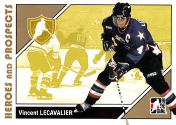 #4 Vincent Lecavalier - Rimouski Oceanic - 2007-08 In The Game Heroes and Prospects Hockey