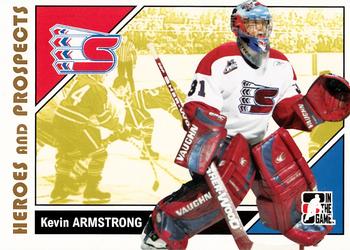 #56 Kevin Armstrong - Spokane Chiefs - 2007-08 In The Game Heroes and Prospects Hockey